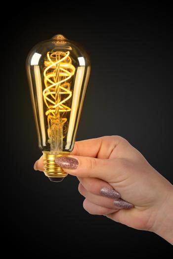 LED-Lamp Filam. E27-5W-Amber LED-Lamp Filam. E27-5W-Amber