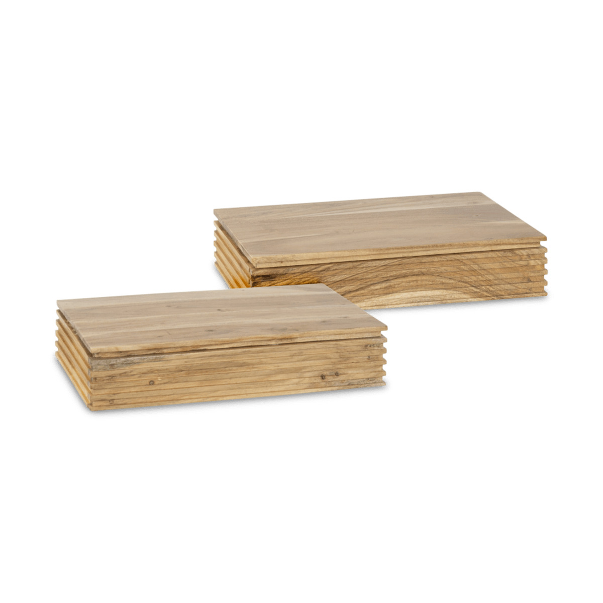 Nachttafel HIRO Hangend Massief Acacia
