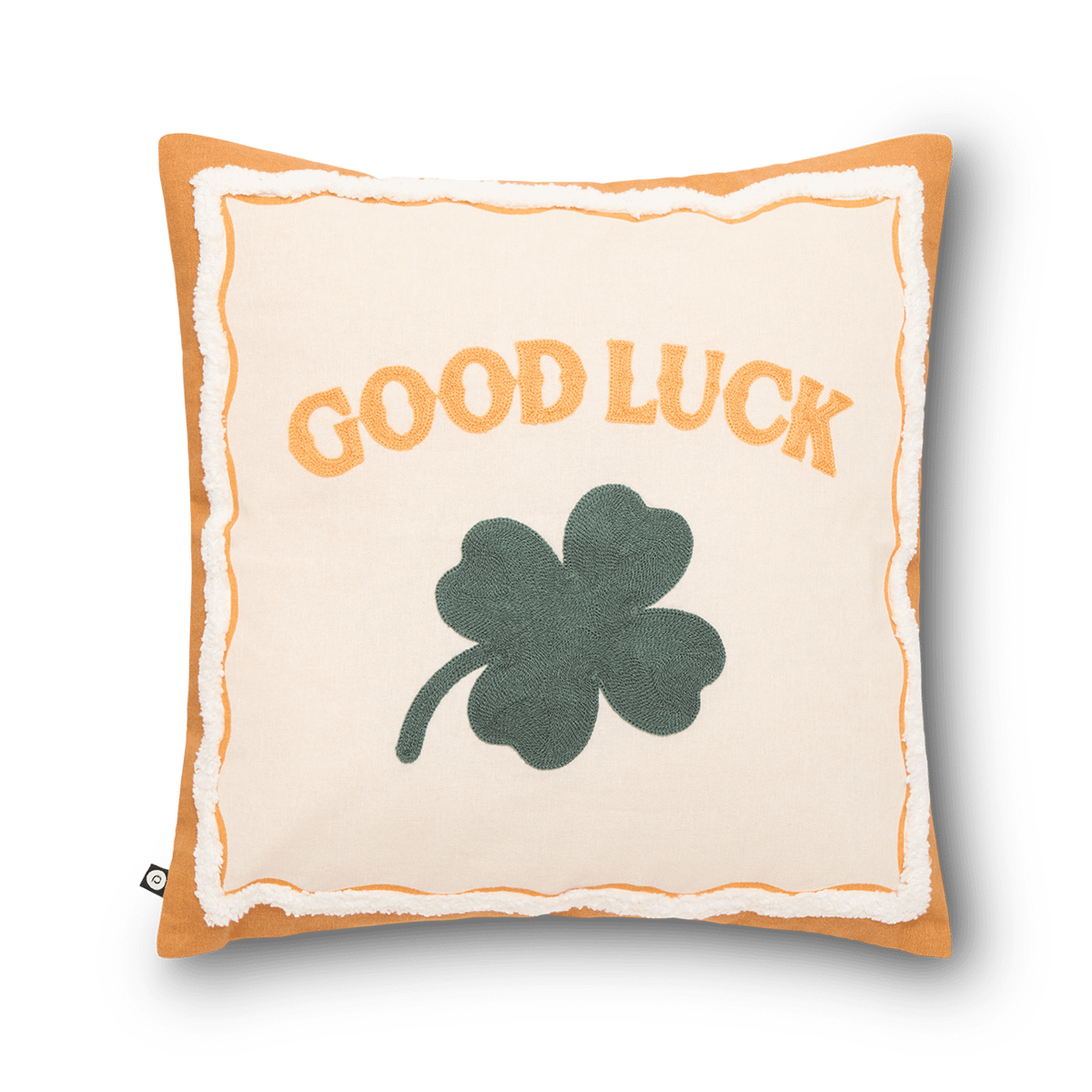 Kussen BIBBI 40x40 Good Luck Beige/Oker