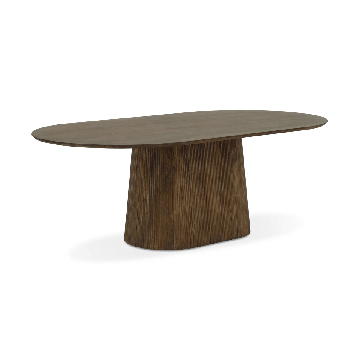 Eettafel SUNDAR Ovaal 230x110 Mango Donkerbruin