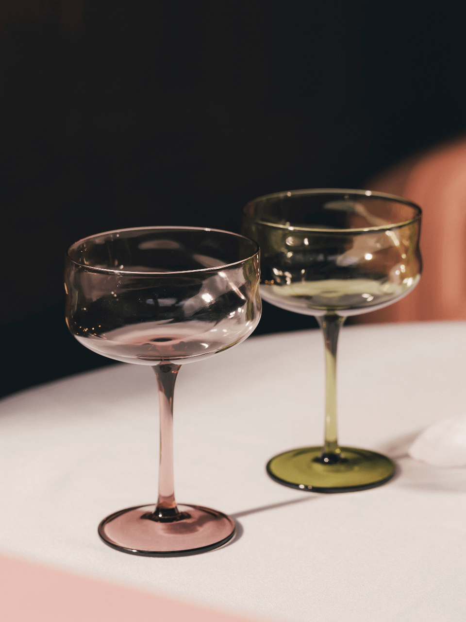 Coupe Glas Swirl Silt 260 ml (set van 2 glazen)