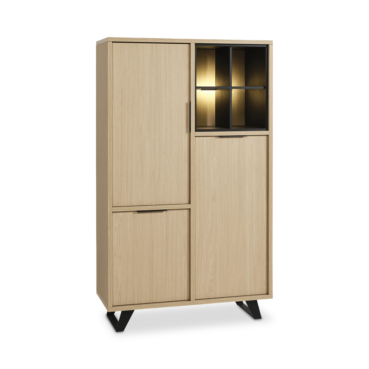 Barkast TOSCANA Elegant Eik B113