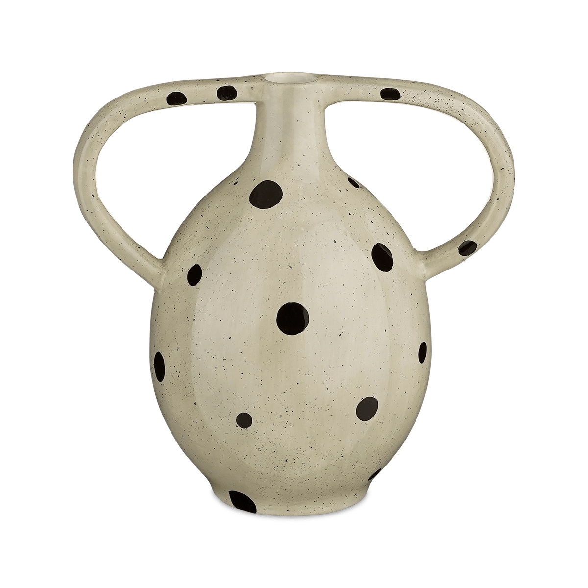 Vaas STIPS 2Oor Ker. Wit/Zwart