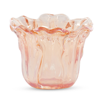 TL-Houder FLOWALY Glas Perzik TL-Houder FLOWALY Glas Perzik