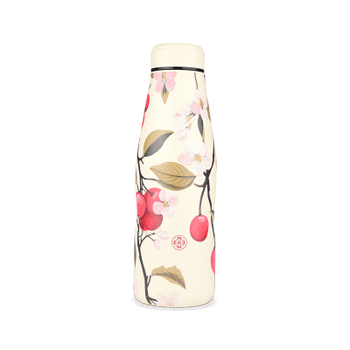 Isoleerfles DAMYAN 500ml Sakura Beige/Roze Isoleerfles DAMYAN 500ml Sakura Beige/Roze