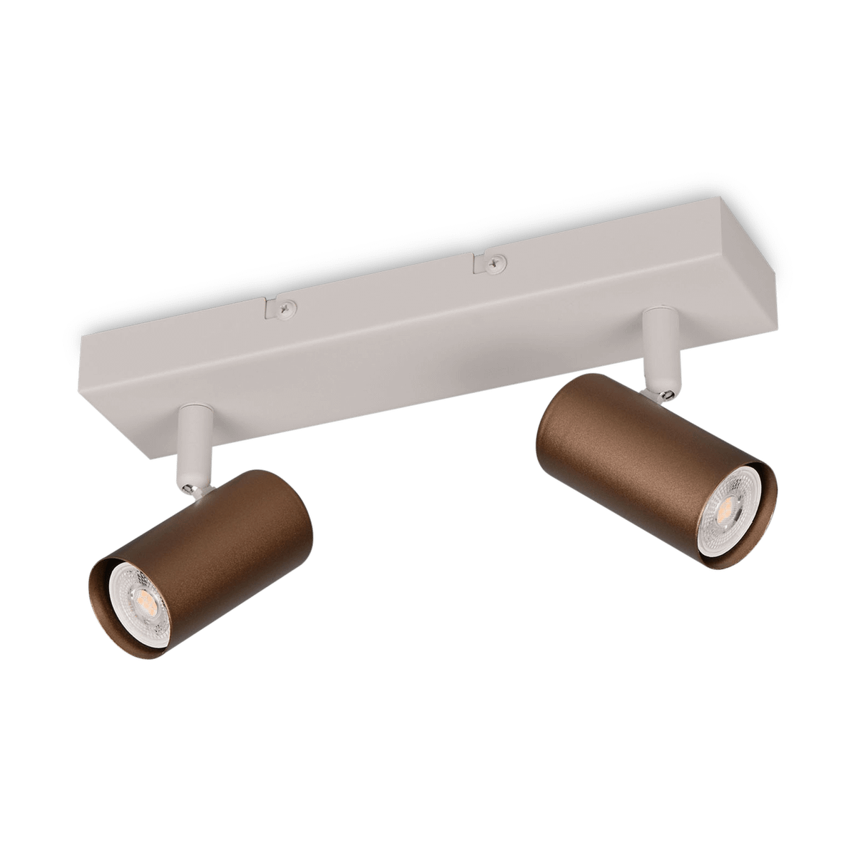 Spot TARYN 2Del. Metaal Koffie