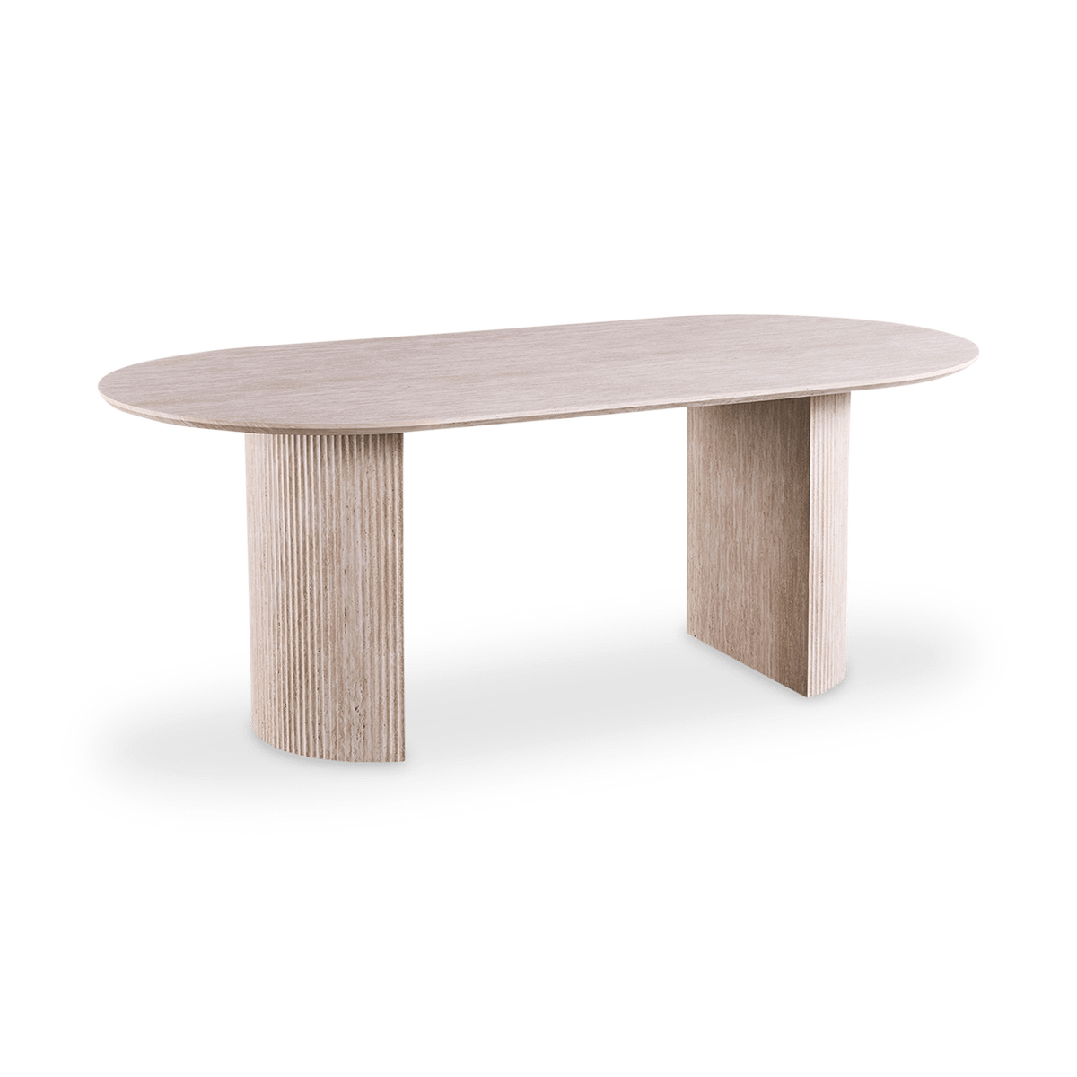 Eettafel PORTO 200x100 Decor Travertin 