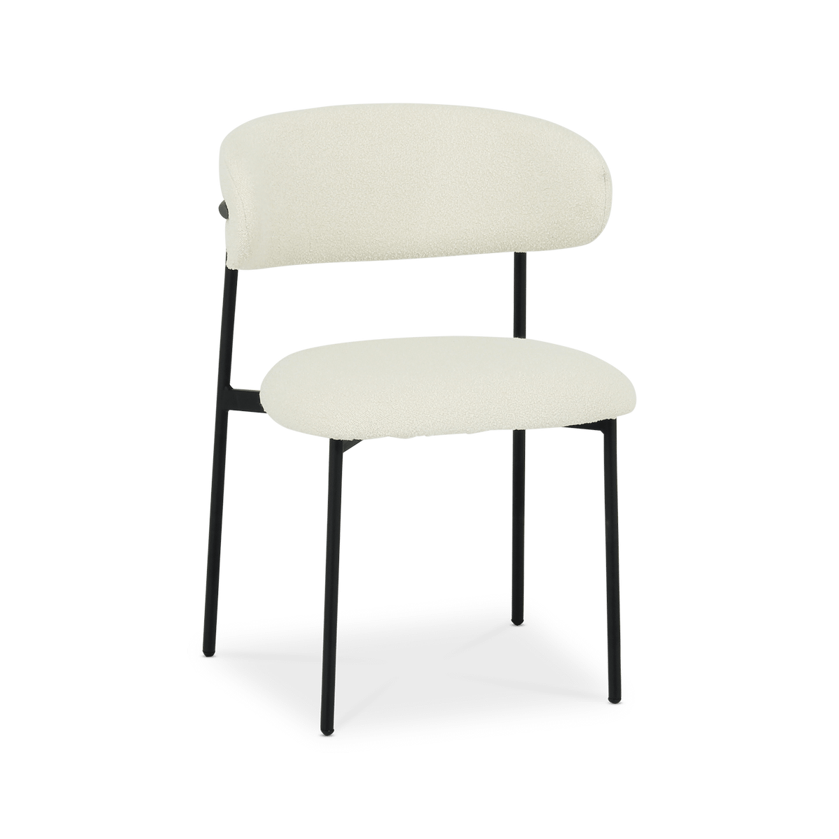 Stoel FJERRE Bouclé Ecru