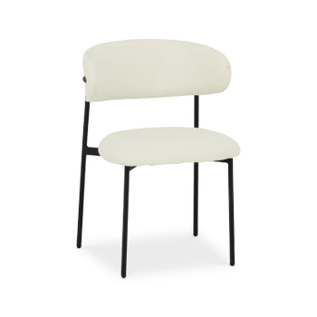 Stoel FJERRE Bouclé Ecru Stoel FJERRE Bouclé Ecru