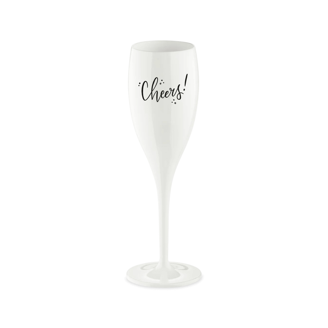 Champagneglas CHEERS 100ml Wit Champagneglas CHEERS 100ml Wit
