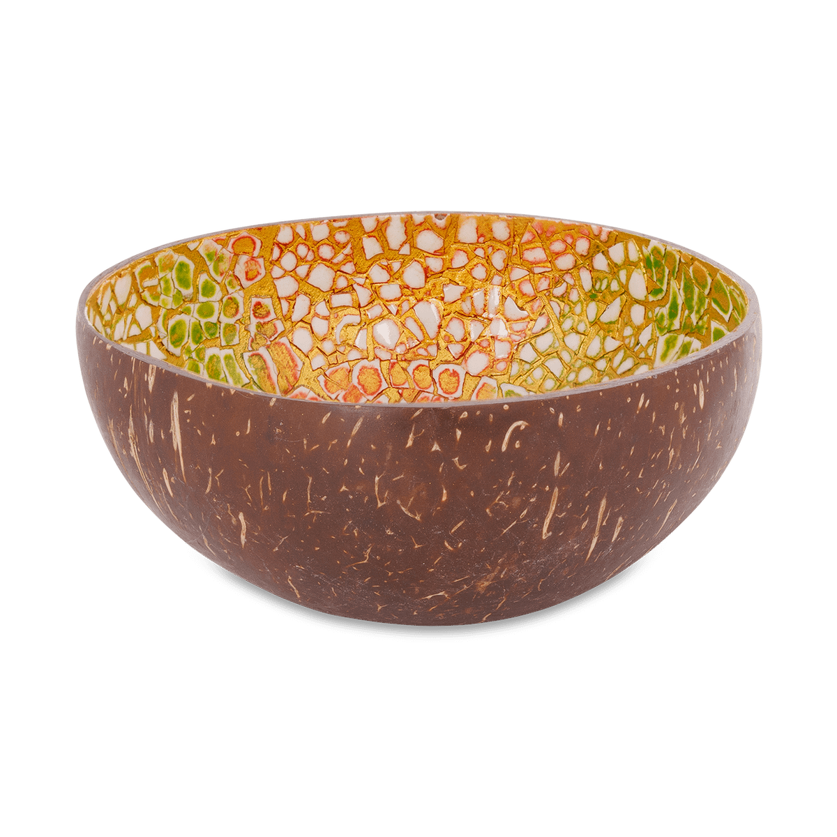 Cocosbowl NOYA Lime Green/Red Eggshel