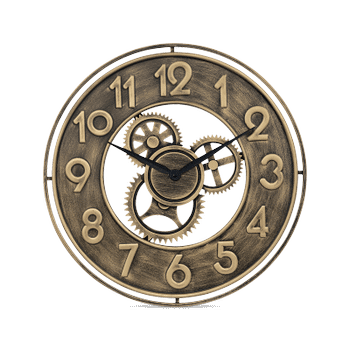 Klok JACORO Ø48 Metaal Brons Klok JACORO Ø48 Metaal Brons