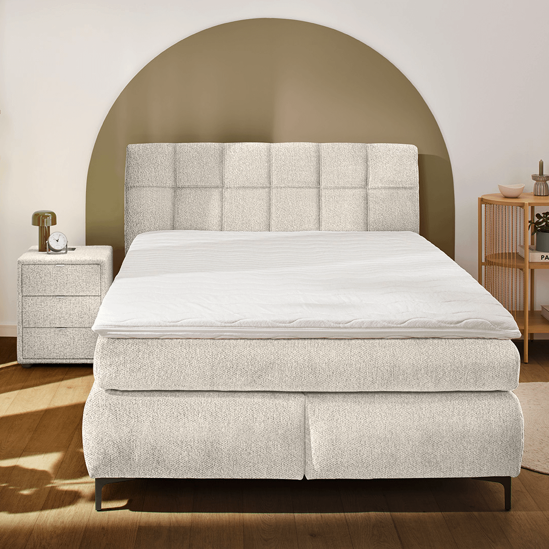 Boxspring ADORP 140x200 Beige