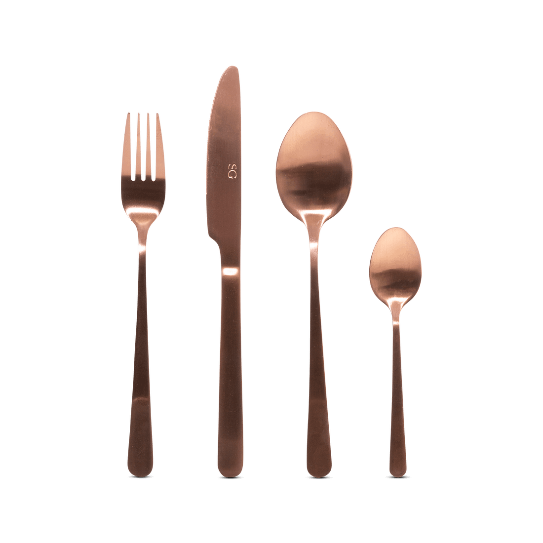 Bestek DELICATES 6pers. Inox Koper Bestek DELICATES 6pers. Inox Koper