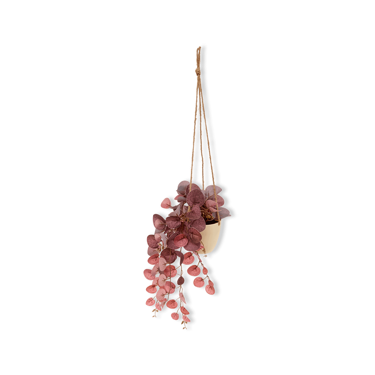 Artif. Hangplant LOUR Rood