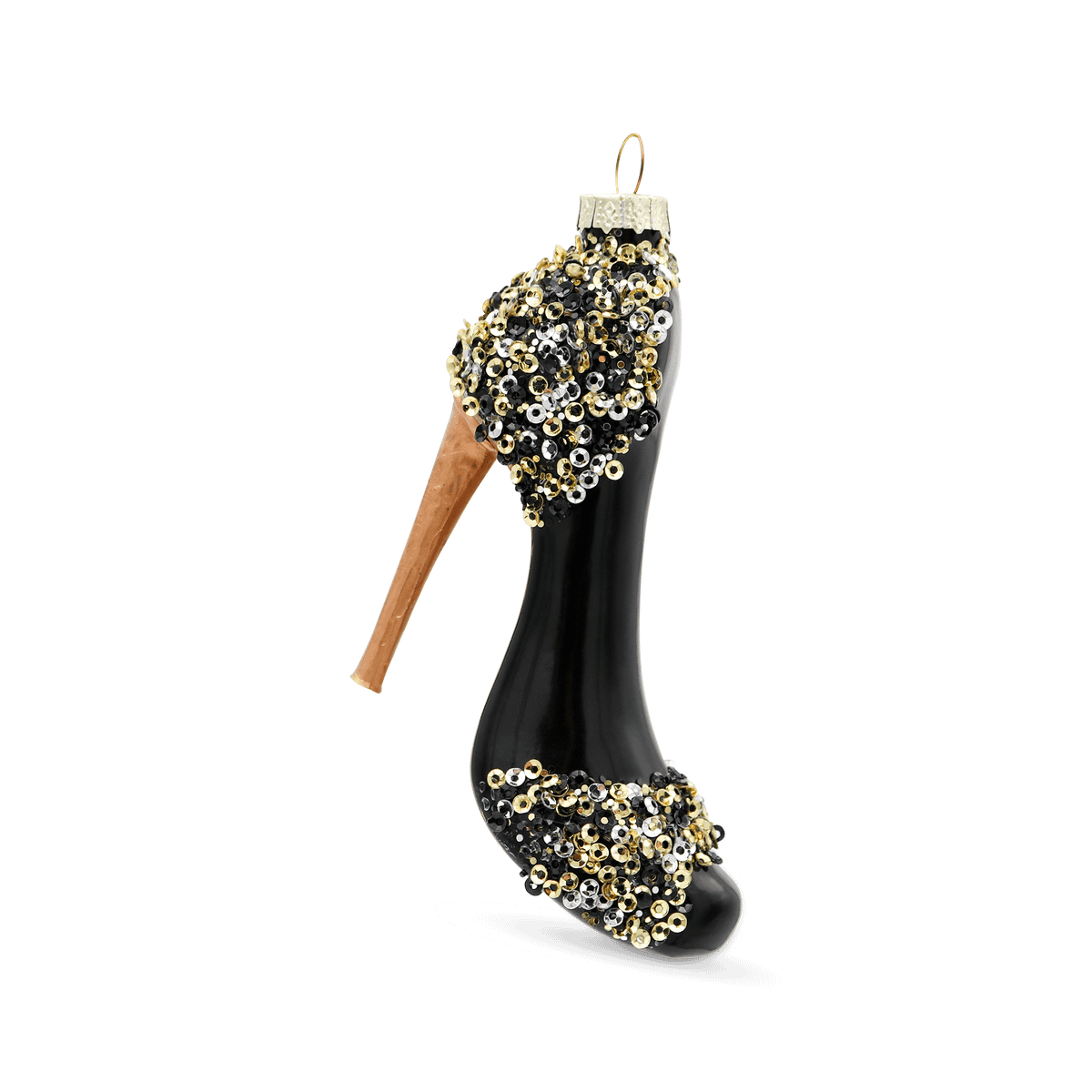 Hanger SHOE Muiltje Zwart/Goud Ass.