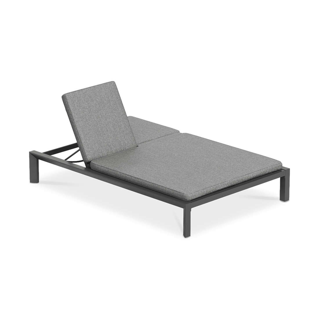 Ligbed Verstelbaar 2pers. FURORE Grafiet Ligbed Verstelbaar 2pers. FURORE Grafiet