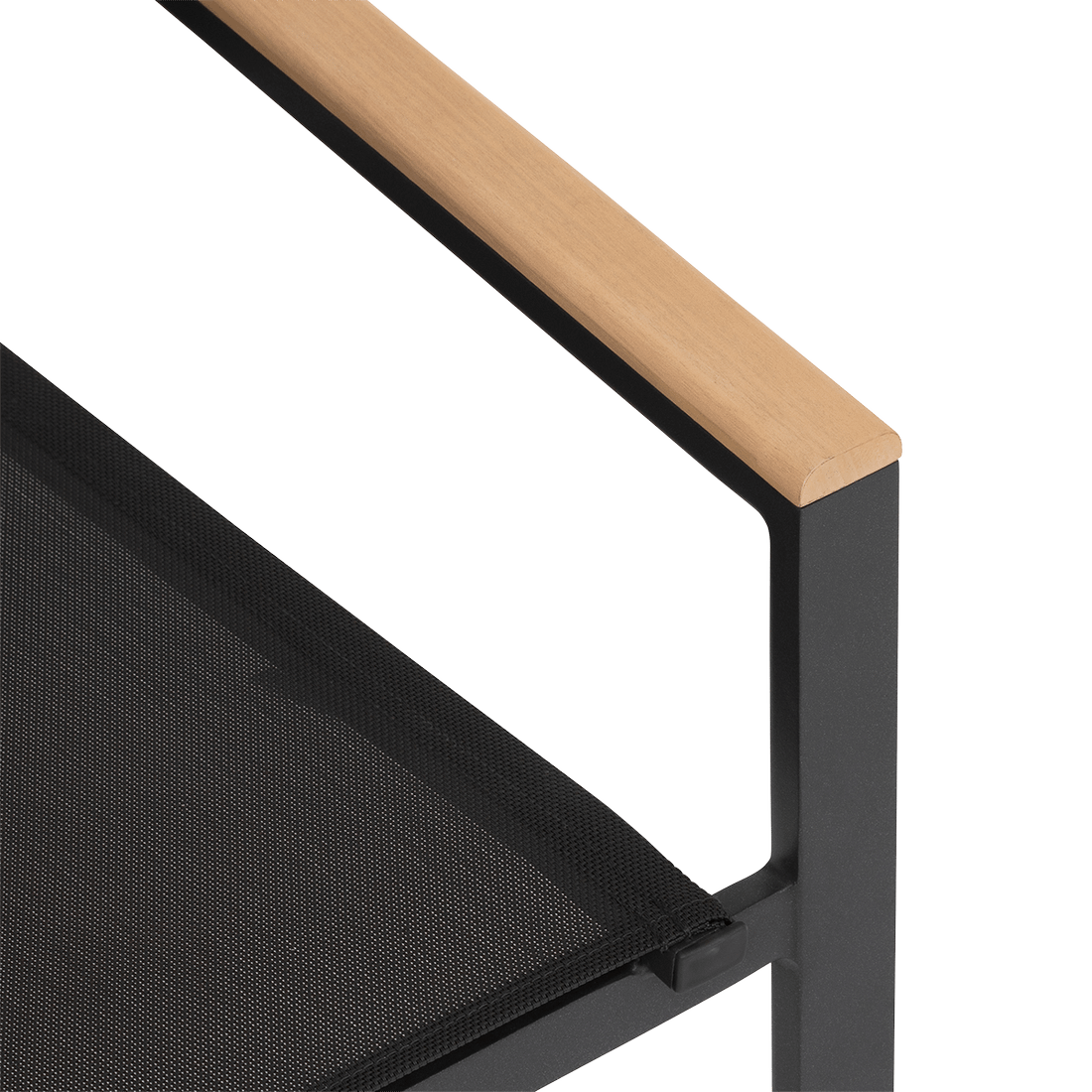 Armstoel DURELLA Grafiet/Acacia Armstoel DURELLA Grafiet/Acacia