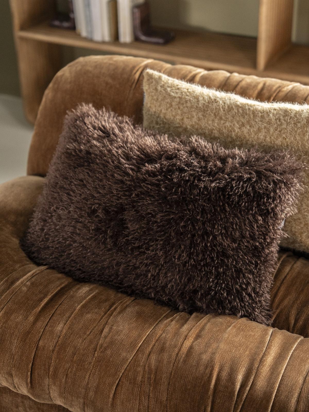 Kussen Doodly Bruin 40 x 60 cm