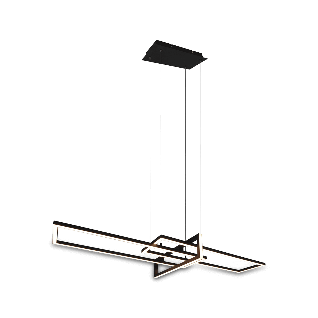 Hanglamp SALINAS Met. Mat Zwart Hanglamp SALINAS Met. Mat Zwart