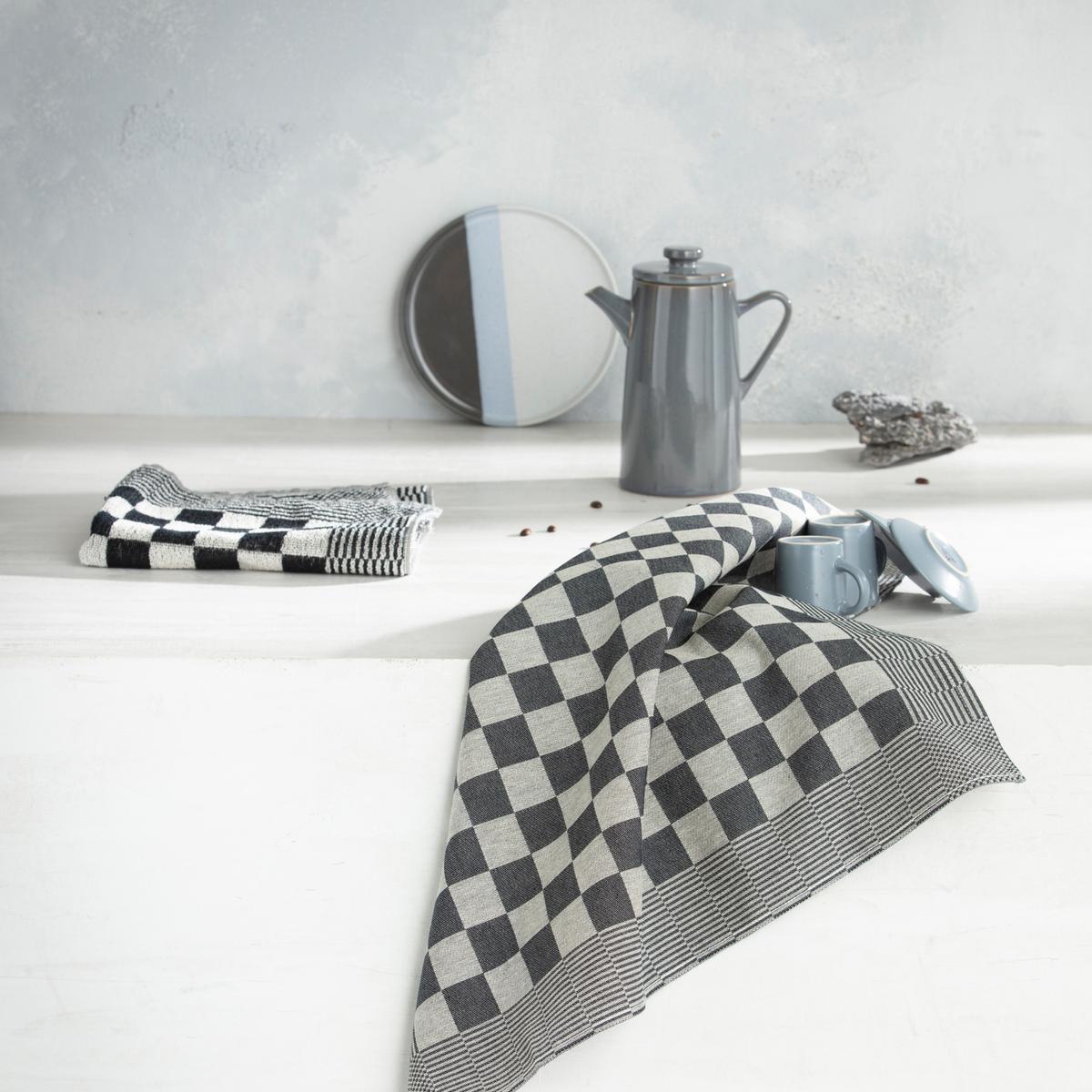 Keukendoek DDDDD 65x65 Zwart