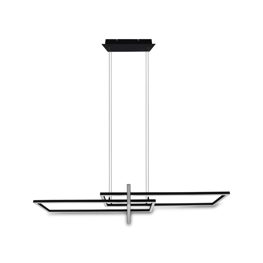 Hanglamp SALINAS Met. Mat Zwart Hanglamp SALINAS Met. Mat Zwart