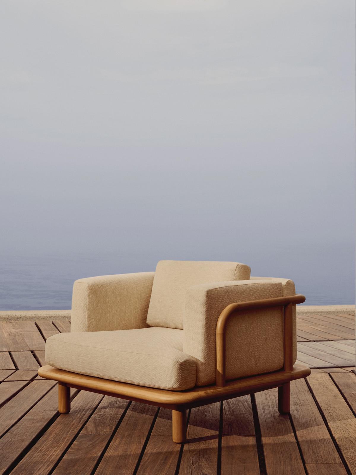 Fauteuil Turqueta van FSC 100% massief teakhout