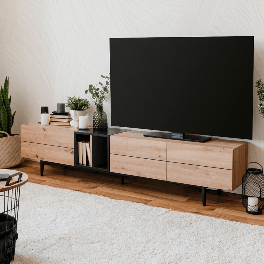 TV-meubel JESSICA Artisan Eik B195 TV-meubel JESSICA Artisan Eik B195