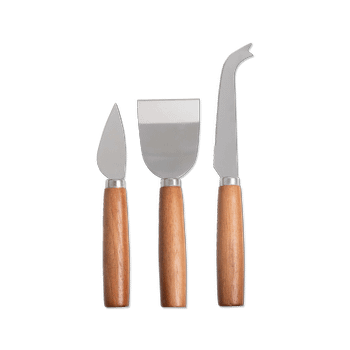 S/3 Kaasmesjes CHEESIE Hout S/3 Kaasmesjes CHEESIE Hout