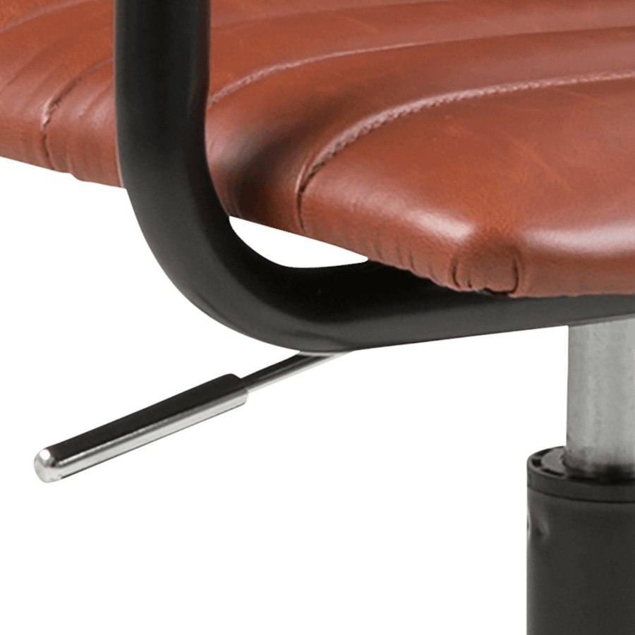 Bureaustoel SHANE PU Brandy Bureaustoel SHANE PU Brandy