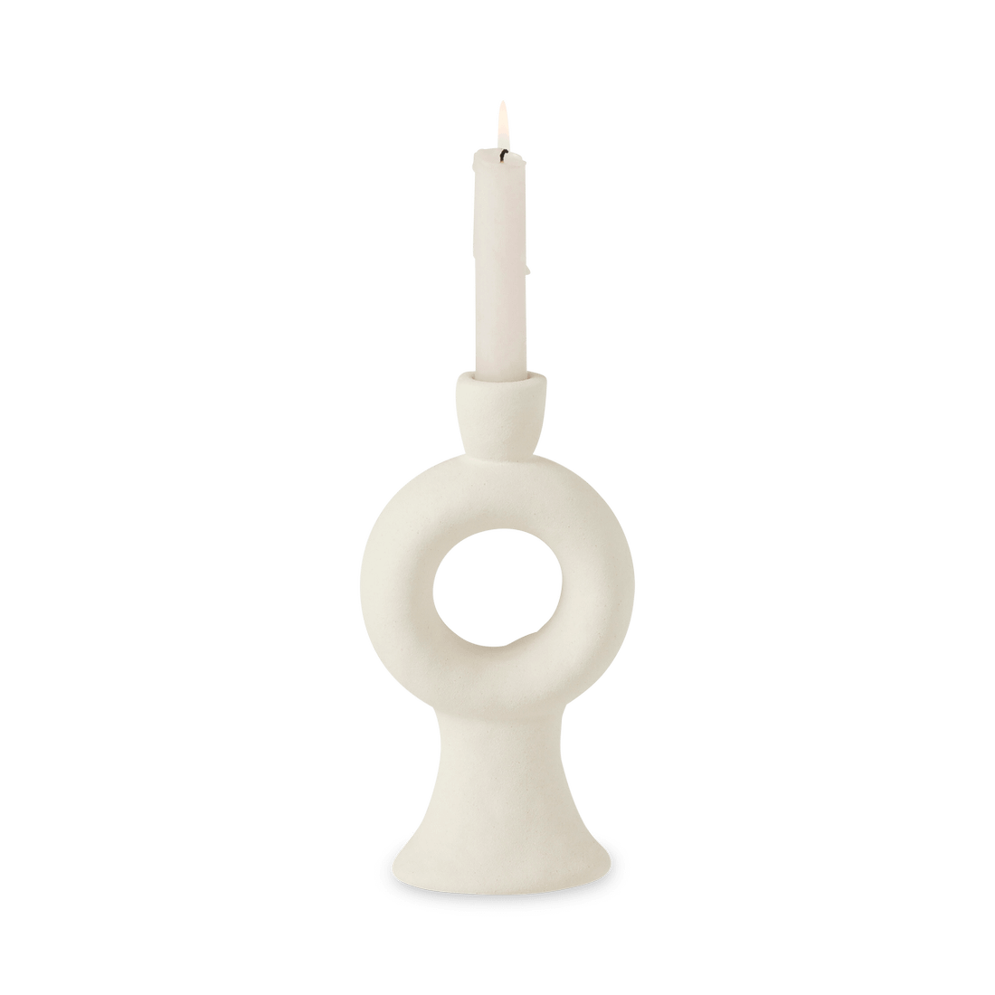 Kaarshouder SIMI Rond Steen Wit S Kaarshouder SIMI Rond Steen Wit S