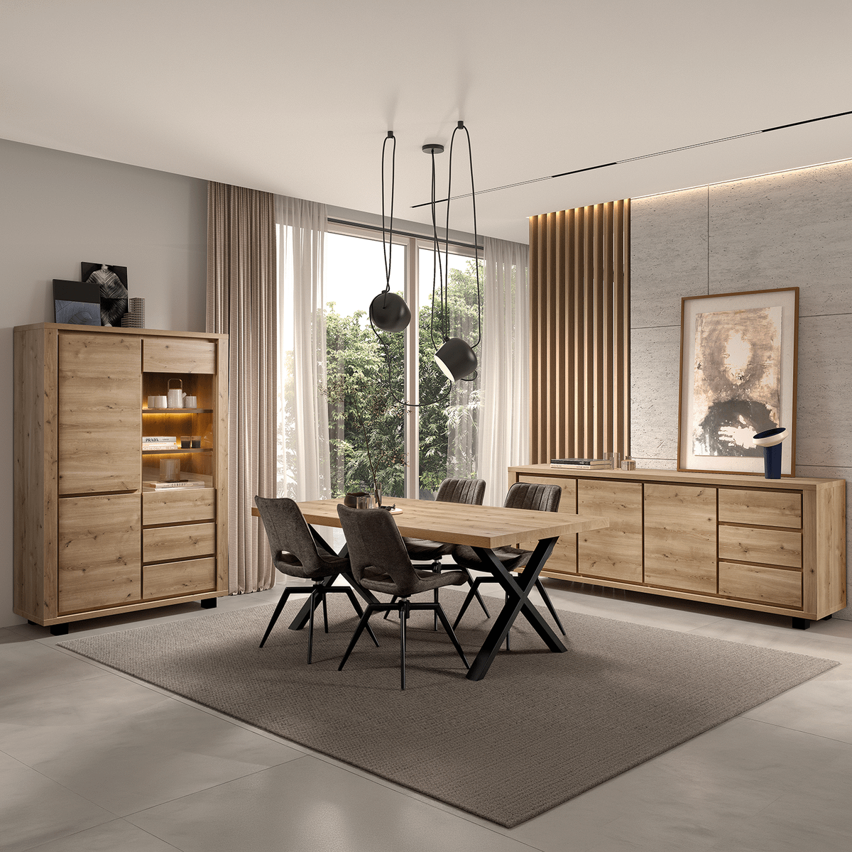 Dressoir AURELIO Hudson Oak B238