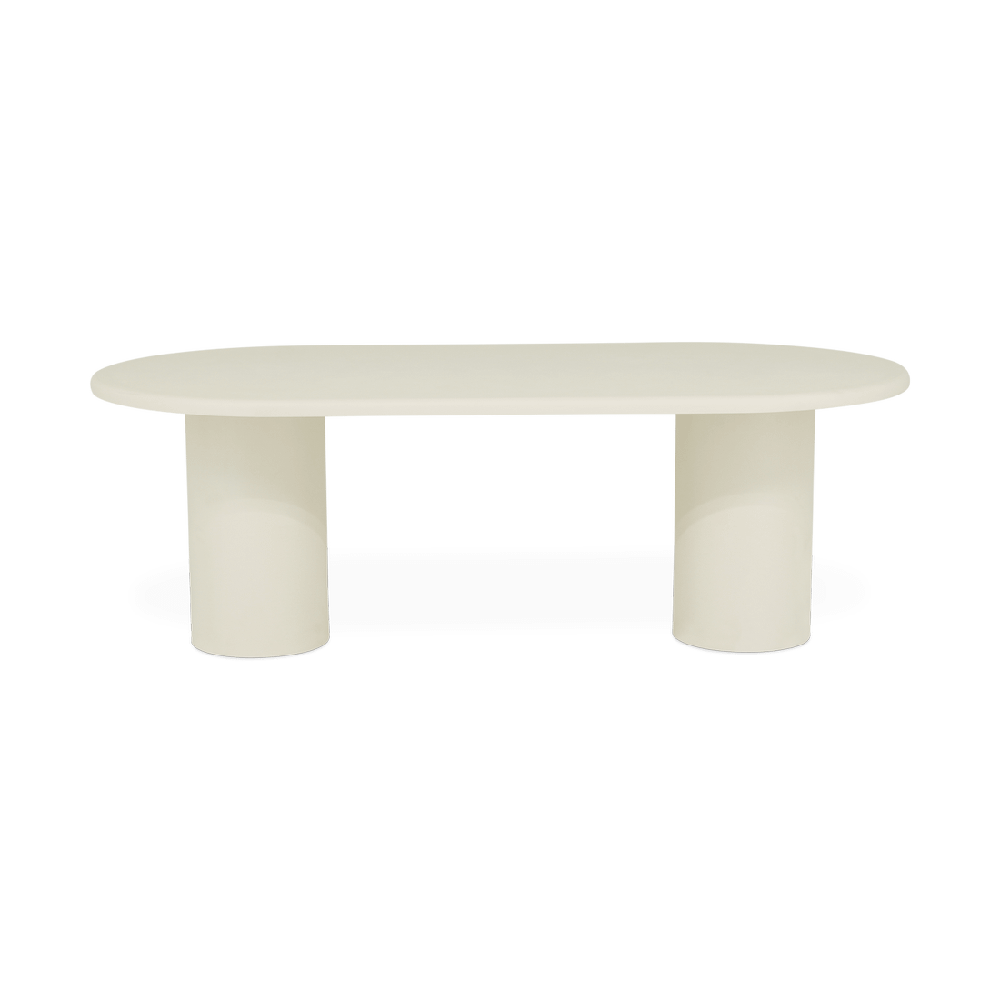 Eettafel ITHAKA Ovaal 220x110 Microcement Kolompoot Eettafel ITHAKA Ovaal 220x110 Microcement Kolompoot