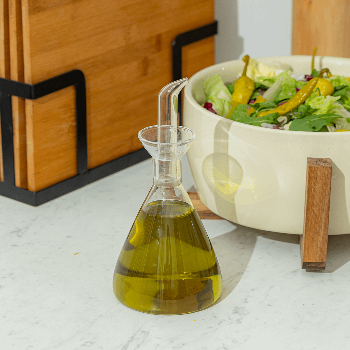 Oil & Vinegarfles NEONA 250ml Glas
