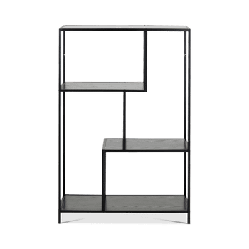 Boekenrek BOKSKAP Ash Black B77 Boekenrek BOKSKAP Ash Black B77