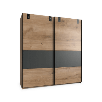 Kleerkast CYKEL Plankeneiche/Graphite B135 Kleerkast CYKEL Plankeneiche/Graphite B135