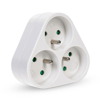 Stekkerblok ELECTRIK 3Del. Stekkerblok ELECTRIK 3Del.