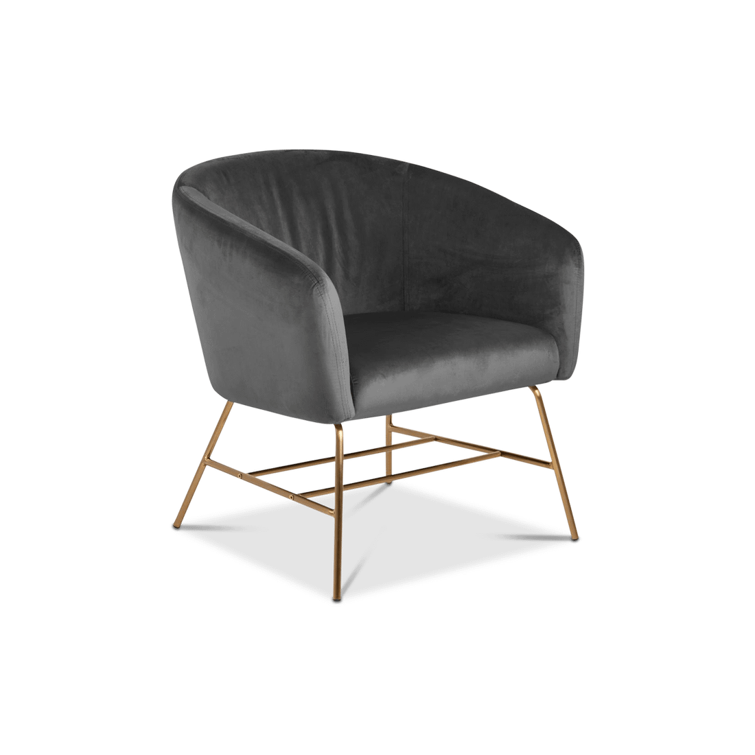 Bijzetzetel OSWALD Dark Grey Bijzetzetel OSWALD Dark Grey