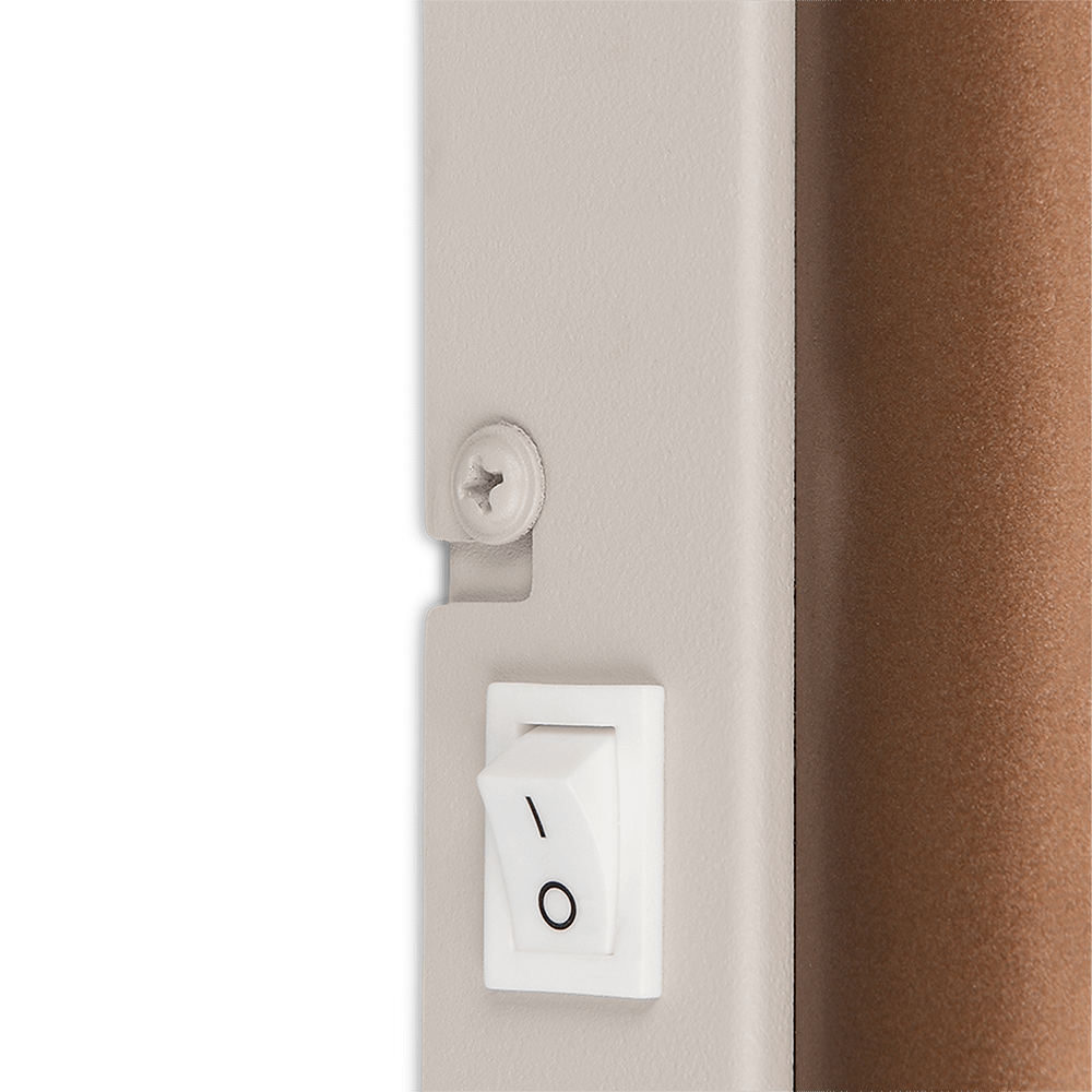 Wandlamp TARYN Metaal Koffie