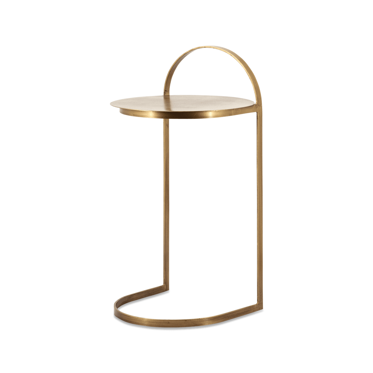 Bijzettafel BOY Ijzer/Brass