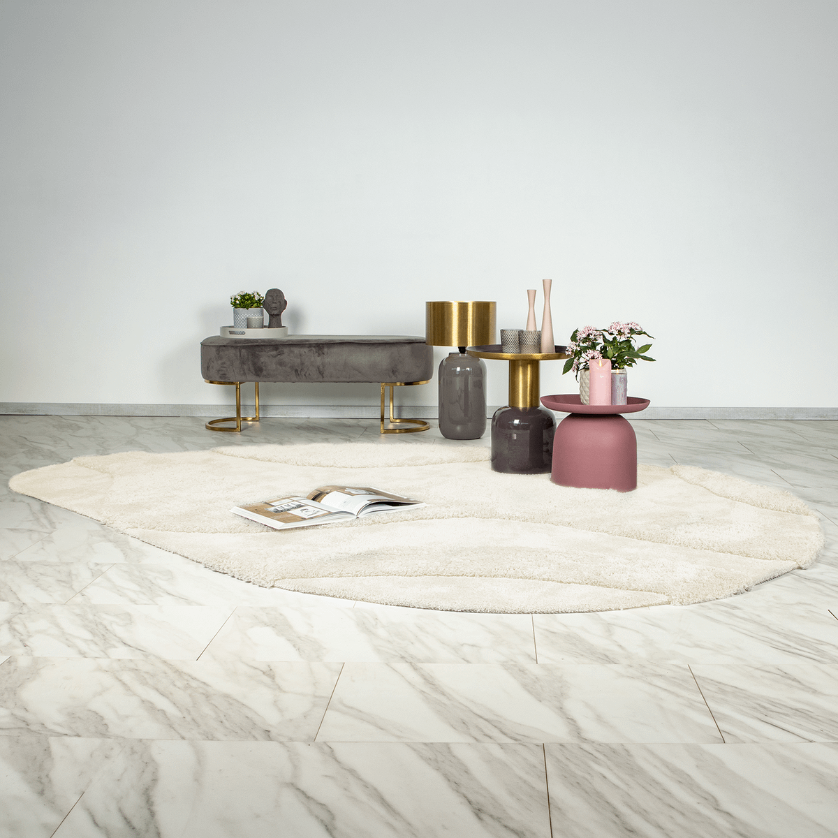 Tapijt MILANO II 230x160 Ivory