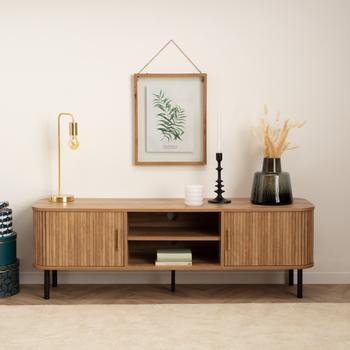 TV-meubel COLVAS Hout Naturel B140 TV-meubel COLVAS Hout Naturel B140
