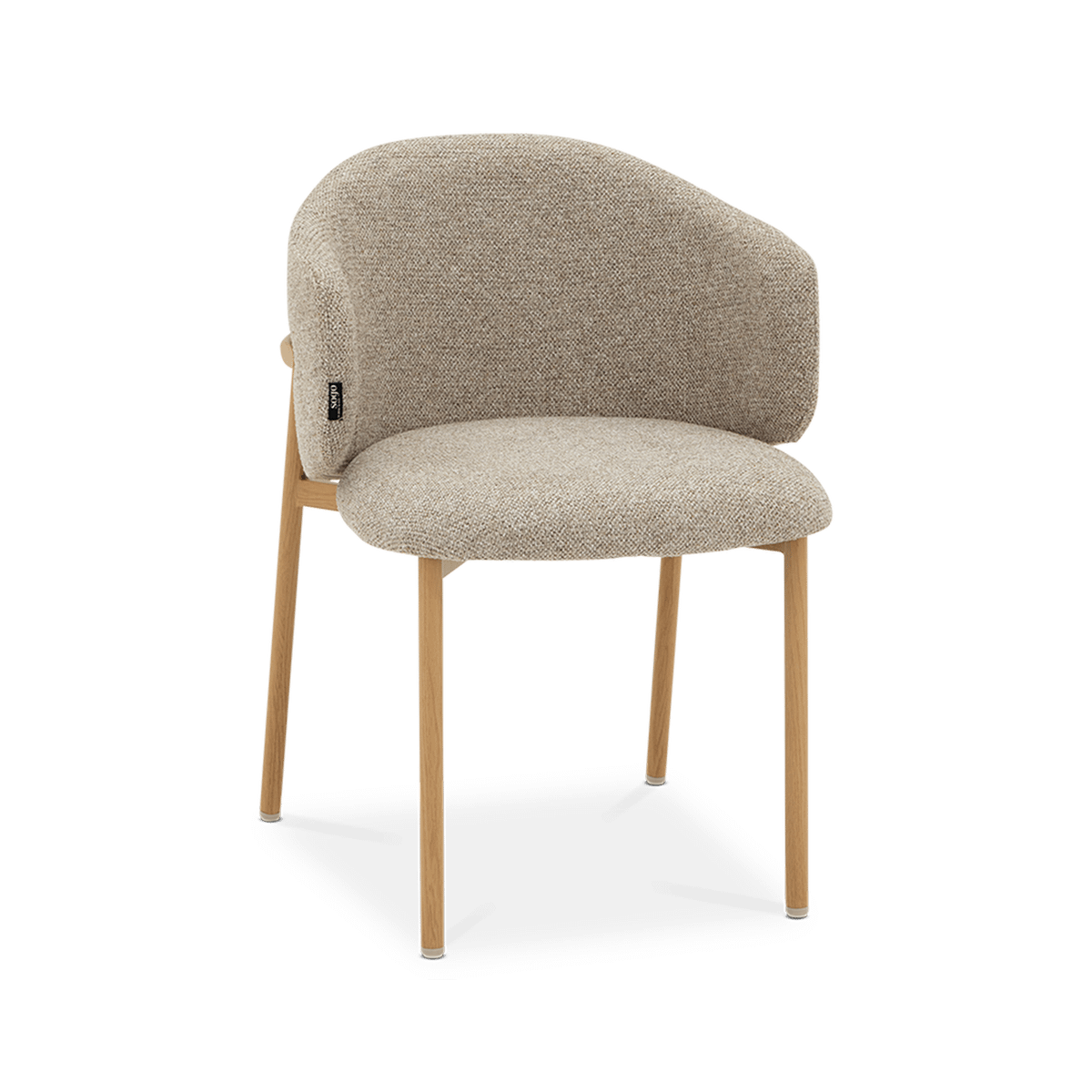 Stoel LUNO Sand / Natur foil