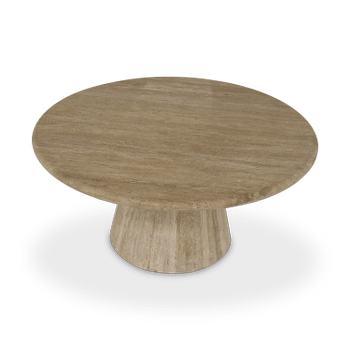 Salontafel ECHO Ø90 Travertin Salontafel ECHO Ø90 Travertin