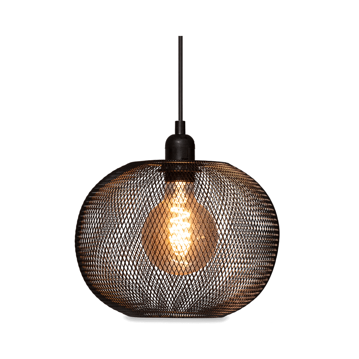 Hanglamp EMIER Met. Zwart