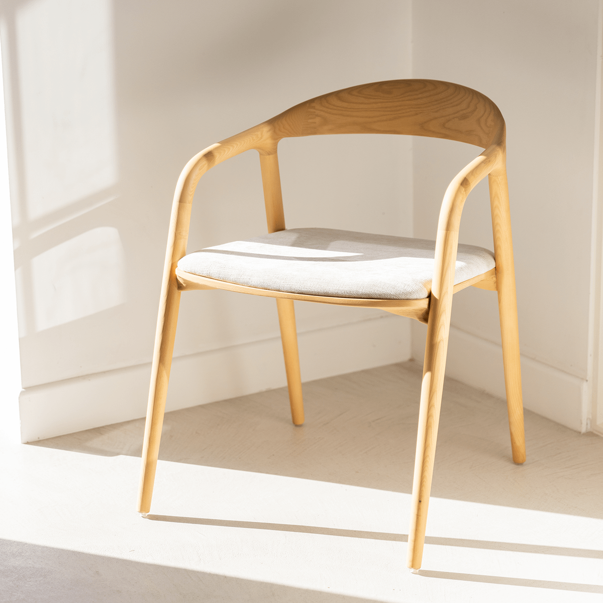 Stoel HANSON Ash Wood Natural