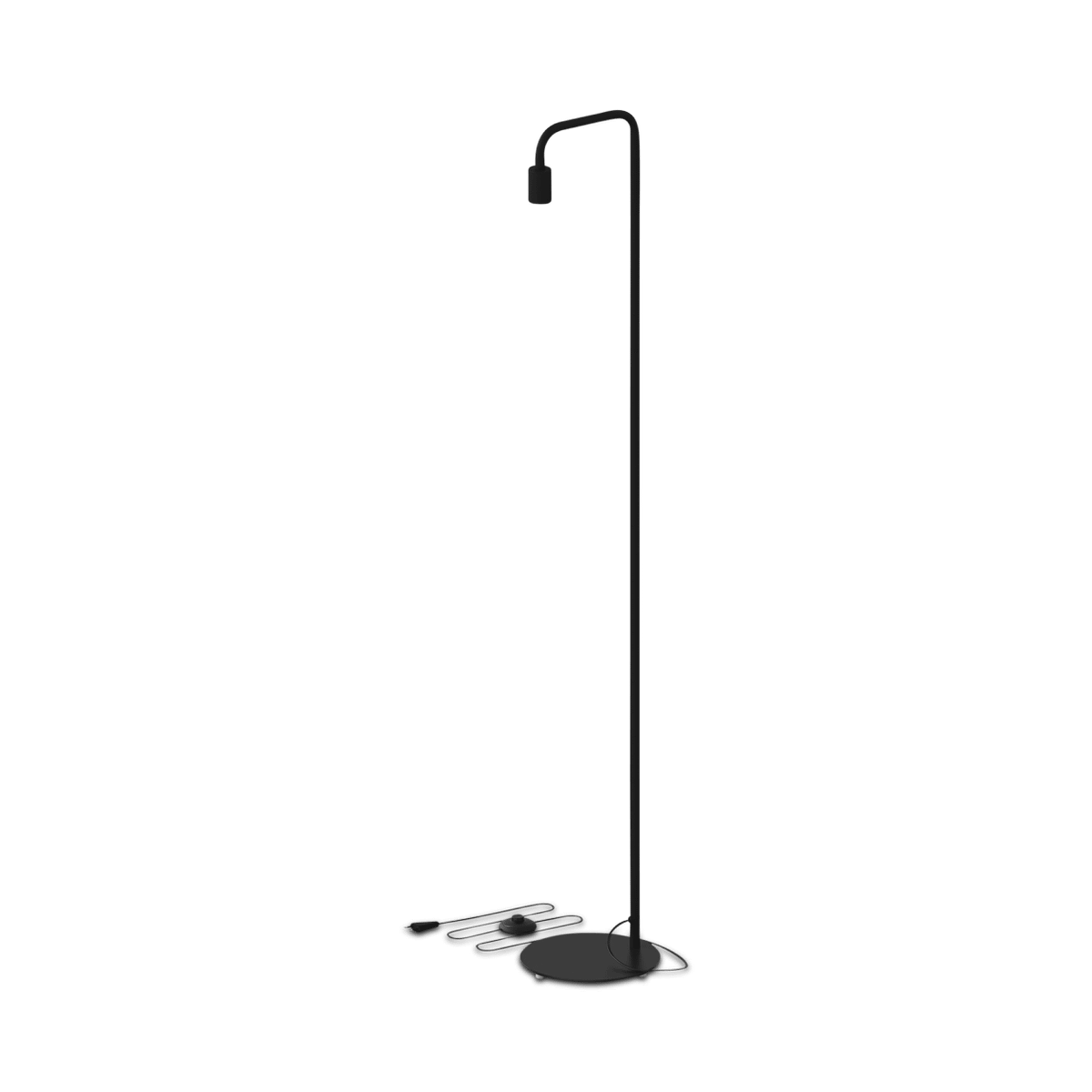 Vloerlamp U-LINE Zwart