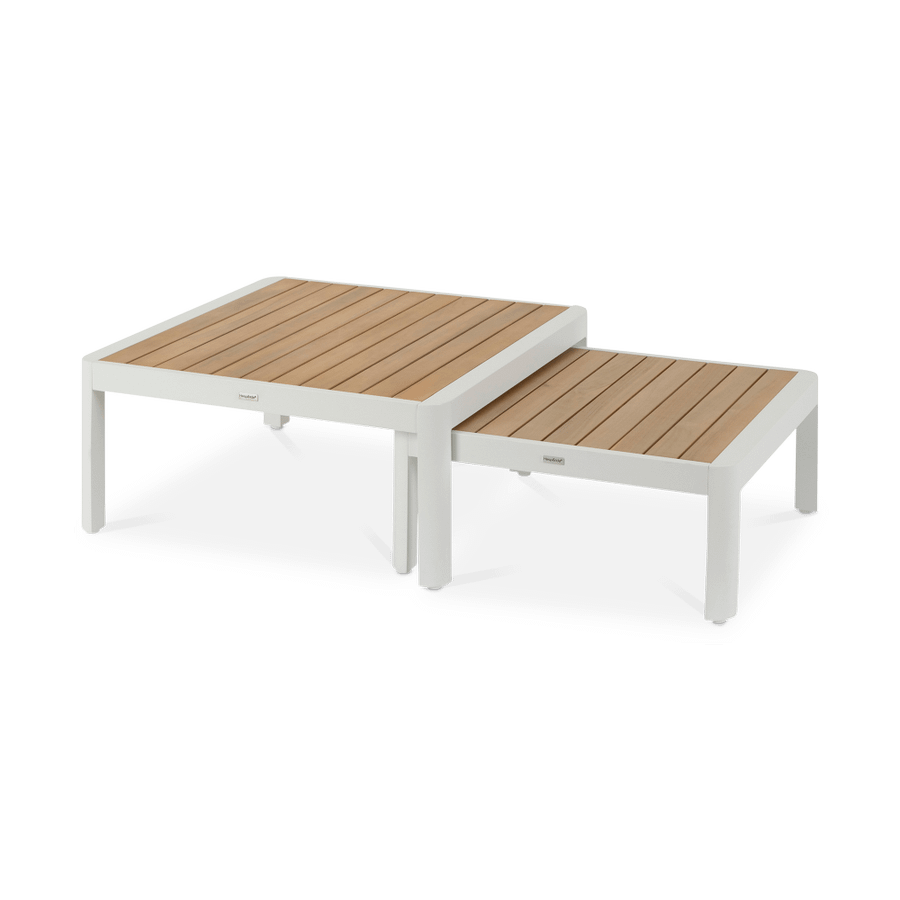 Loungehoek VITERBO Wit/Beige Loungehoek VITERBO Wit/Beige
