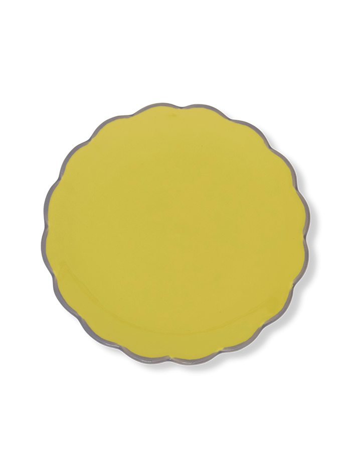 Bord Good Morning Limoengroen Ø17 cm