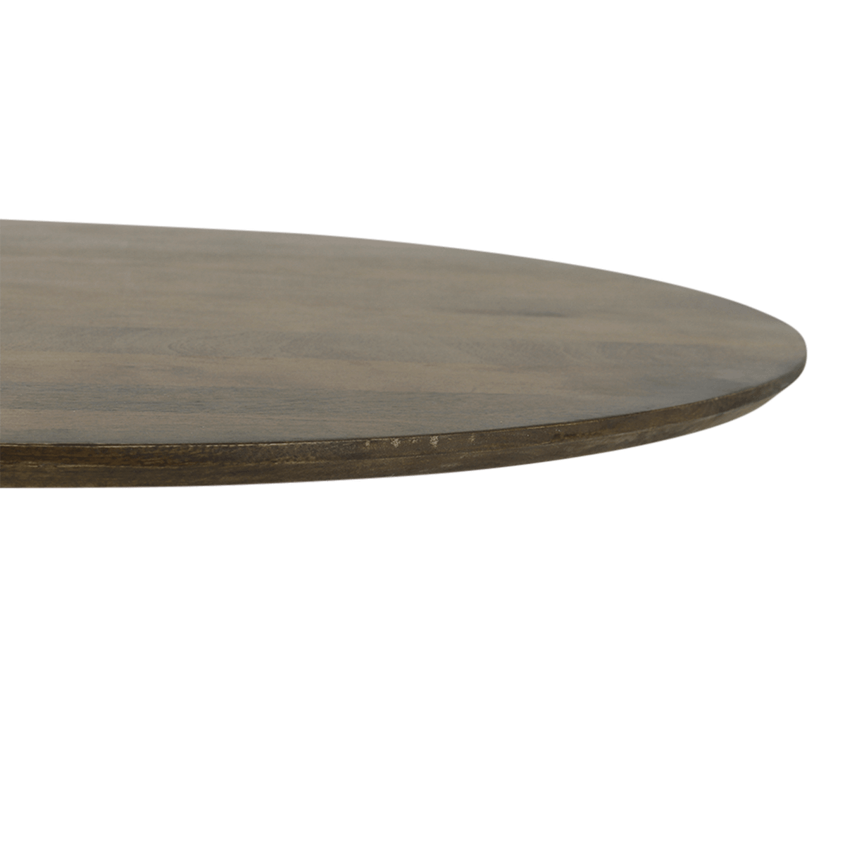 Eettafel SUNDAR Rond Ø130 Mango Donkerbruin